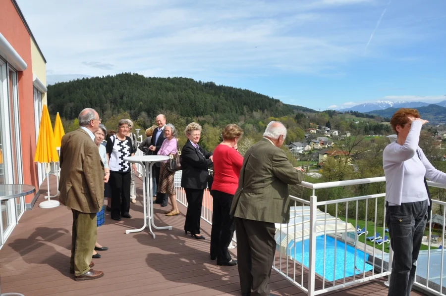 Die Aussicht vom Hotel#ist fantastisch