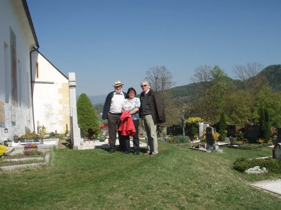 Walter Krovat, Hemmi Rauter#und Obmann Hans Prüller