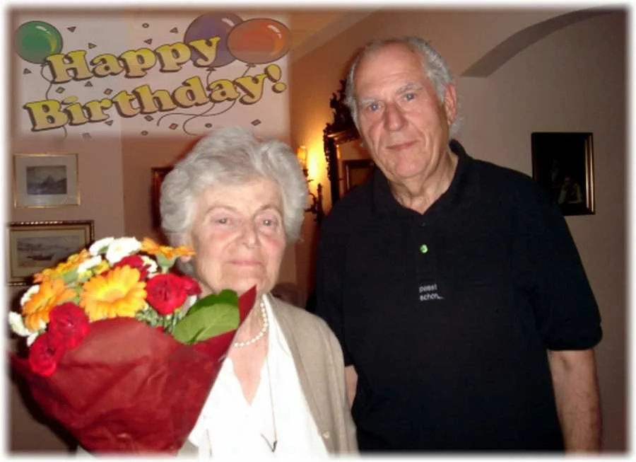 Geburtstagskind mit Obmann Prüller