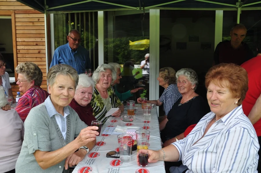 Eine lustige Damenrunde