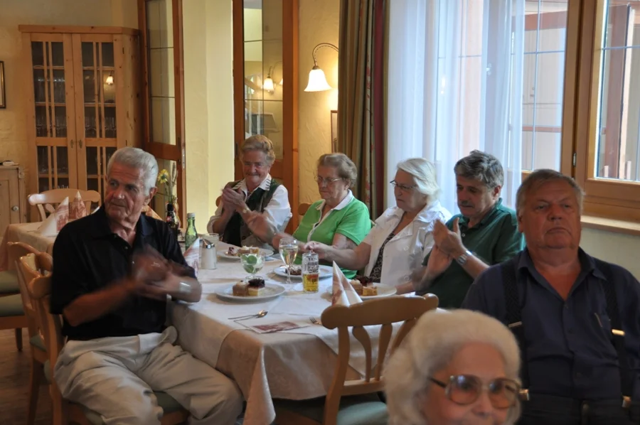 Aber es gibt auch Herren......Walter Priednig, Hermann Deketh und Burgvogt Willi Pickert.