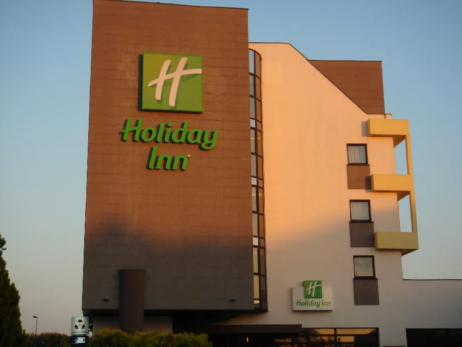 Unser Hotel etwas abseits#von Strassburg