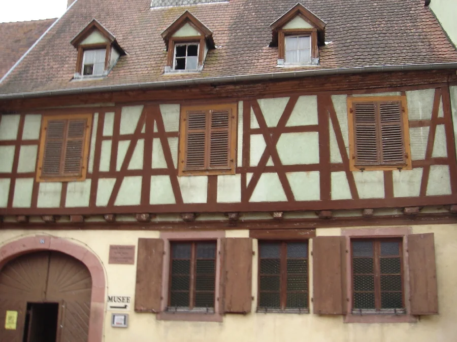 Das Geburtshaus von#Albert Schweizer in#Kaisersberg