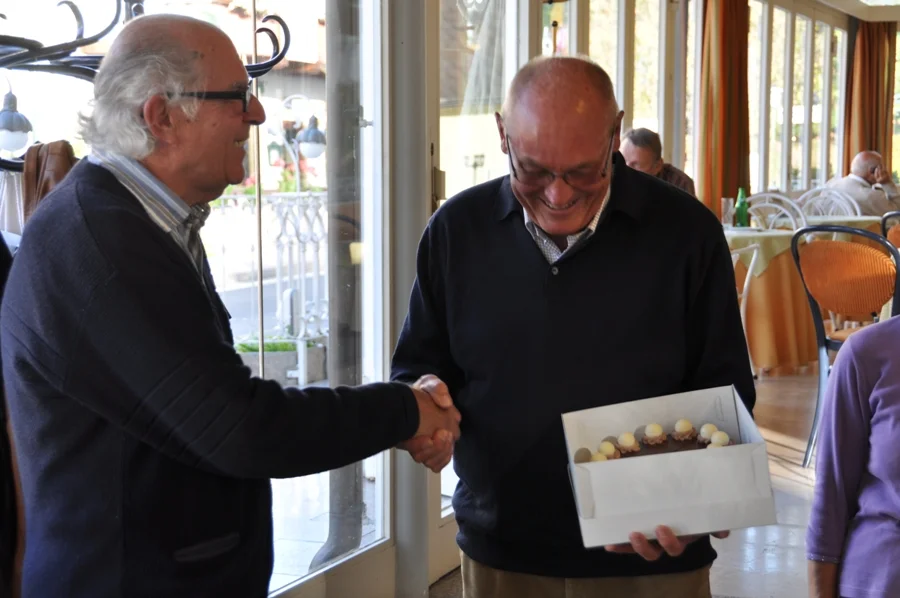 Der große ungeschlagene Sieger#Günter Wienerroither#und Sohn des verst. Obmannes#konnte es kaum fassen