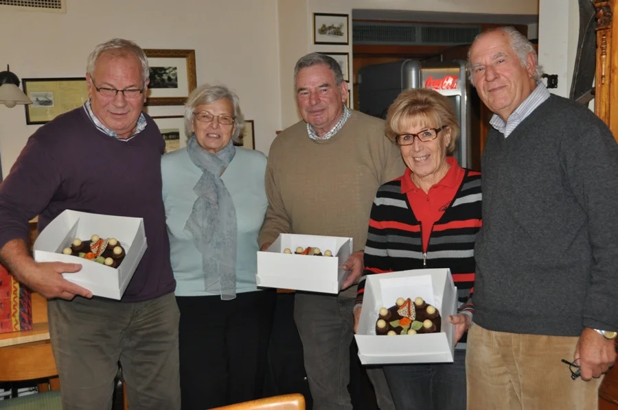 Die Mannschaftsmeister 2011#Hermann Köfer, Samitz Robert#Obmstv. Annemarie Orlitsch#Obmstv.Heidi Wierroither