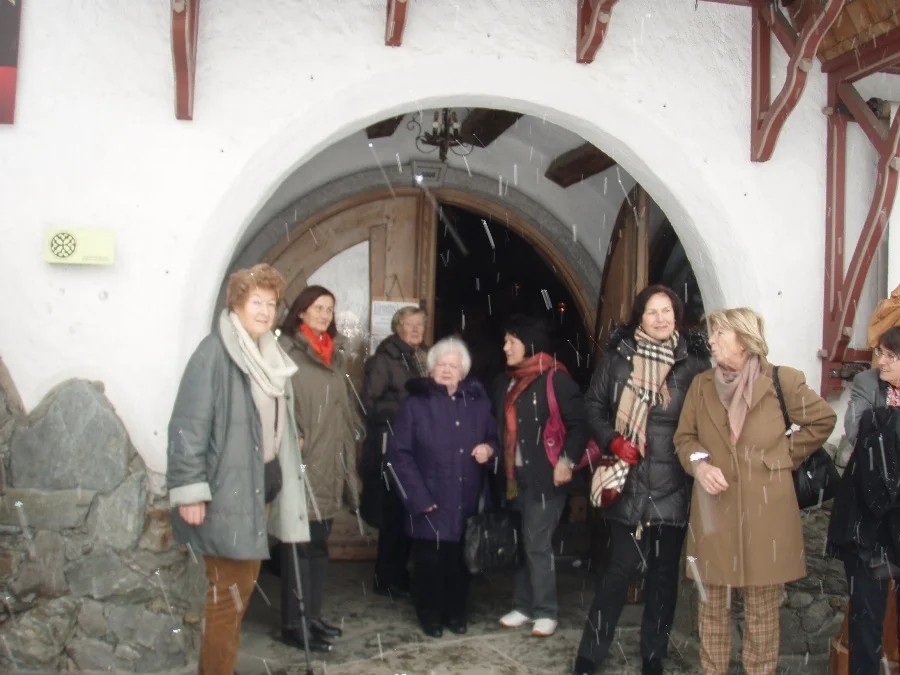 Es beginnt zu schneien und #alle freuen sich