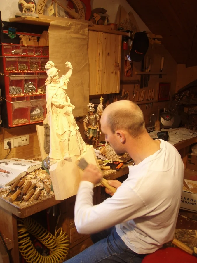 Die Holzschnitzer von Ahrntal