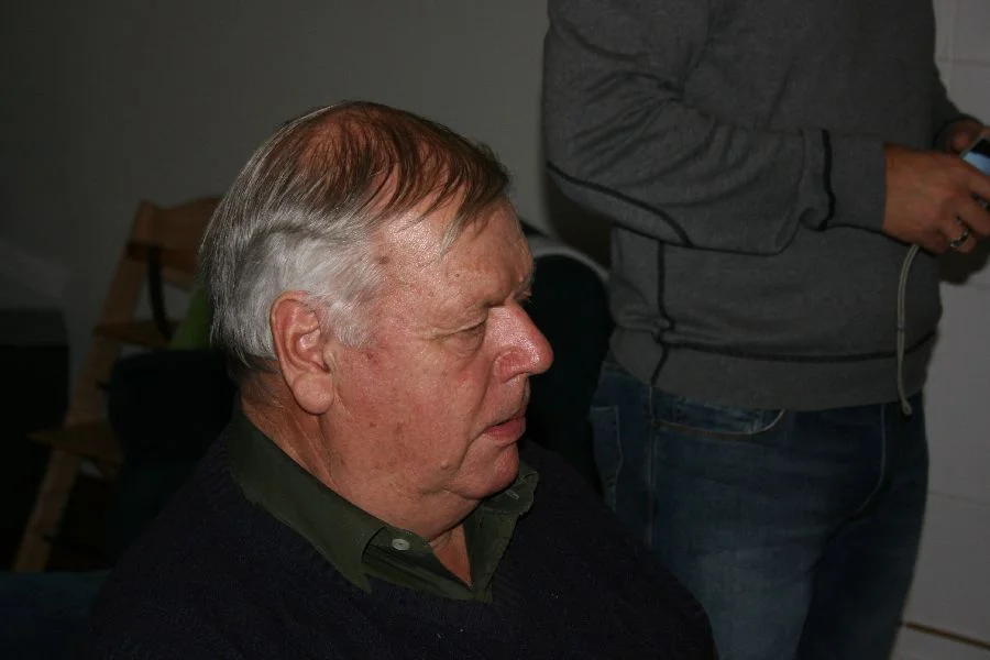 und Burgvogt Willi Pickert