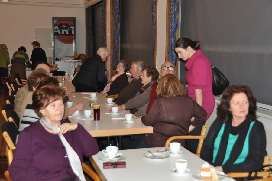 Hier im Gespräch mit dem#Ehepaar Gössler