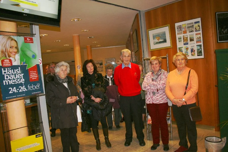 Frau Blazenka Jernej mit Walter#Pridnig und Monika und#Birgit Mikula