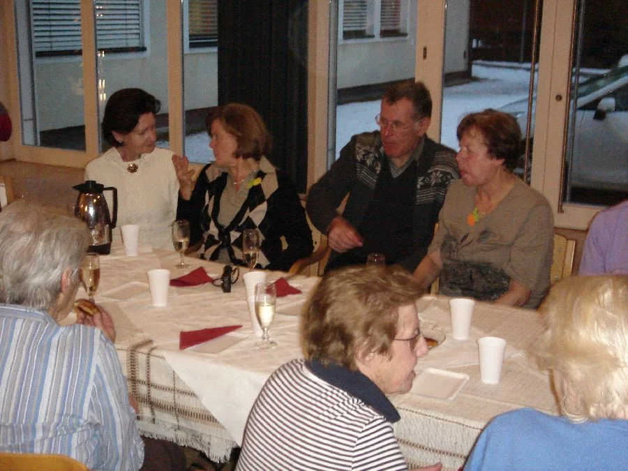 Das Ehepaar Renate und Diethard#Rauter mit Maria Pagitz#und Lydia Feldkirchner