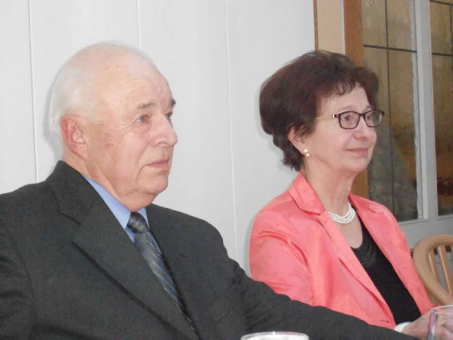 Der Jubilar mit Gattin