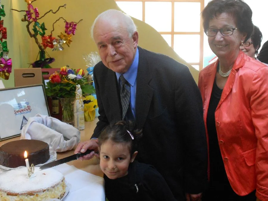 Oma und Opa mit Lilly