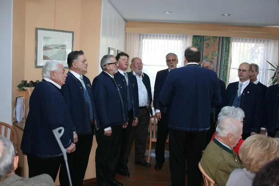 MGV Pörtschach, dem Franz Bukovschek von 1954 bis 1973 als Chorleiter vorstand.