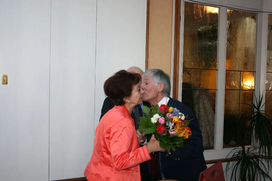 Adis berühmte und begehrte Geburtstagsbusserln #natürlich auch für die #charmante Gattin Irmgard.