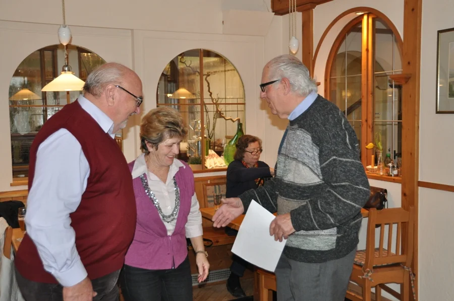 Überreichung der Preise