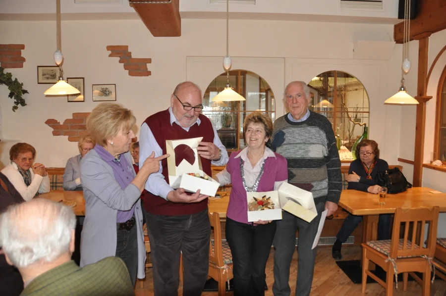 Das Siegerpaar Greti Lackner#und Siegfried Gössler