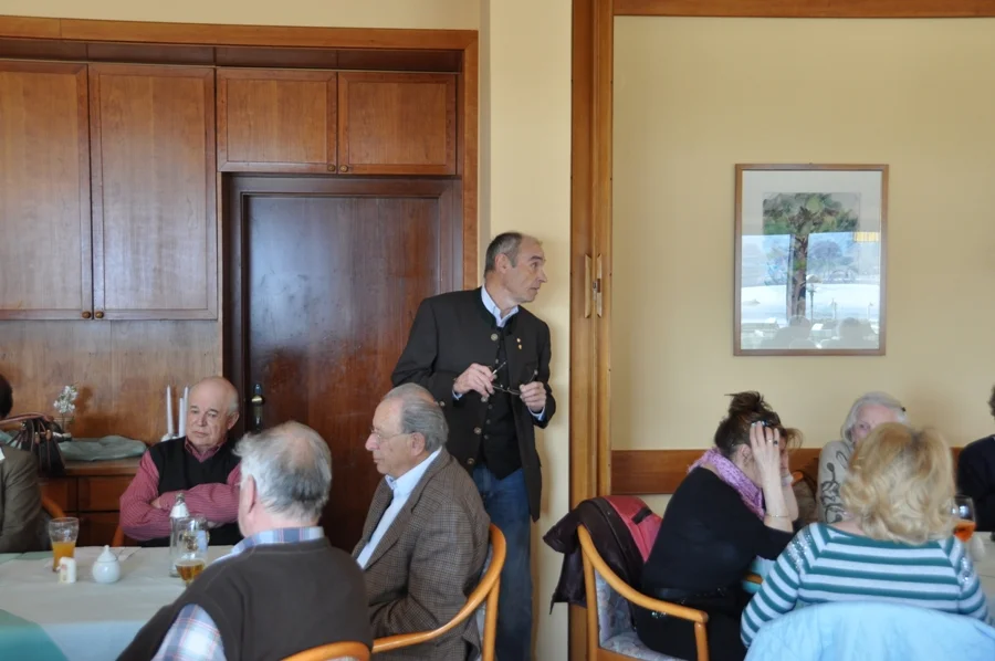 VBM. Alfred Walter bei der#vielbeachteten Grußansprache