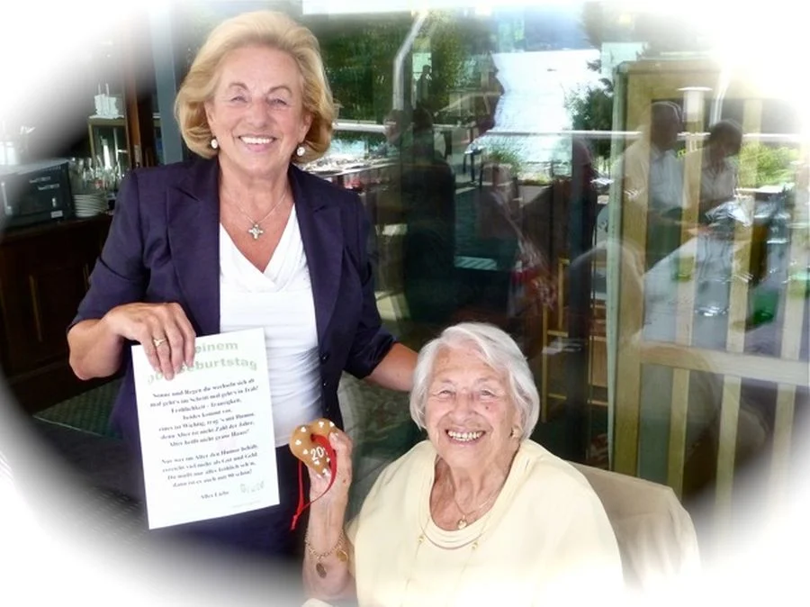 Unser neues Mitglied FrauSchlosser#mit der Jubilarin