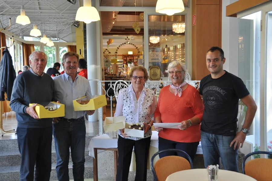 Die Gewinner mit den Hausherrn