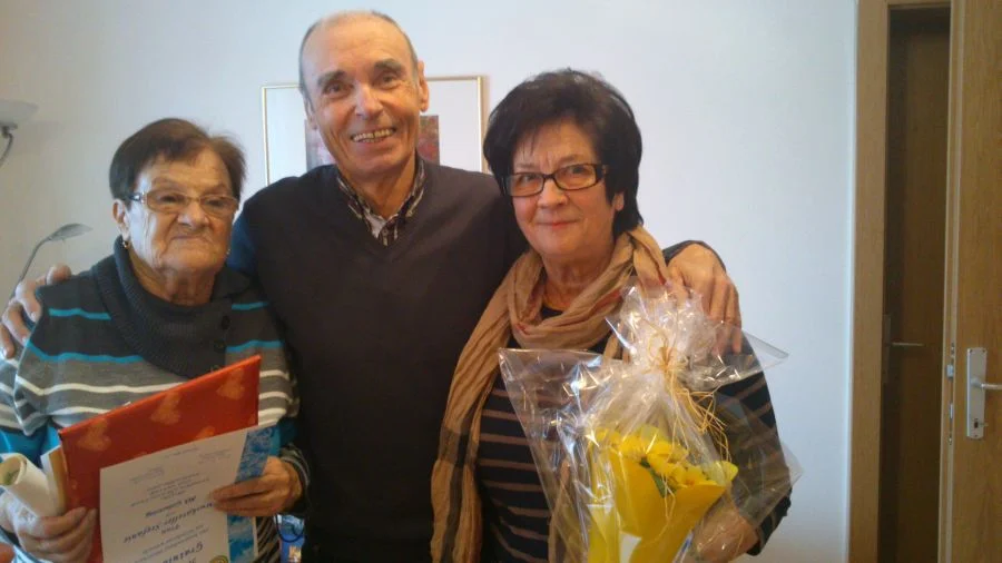 Auch Vzbgm. Walter befand sich unter der Gratulantenschar