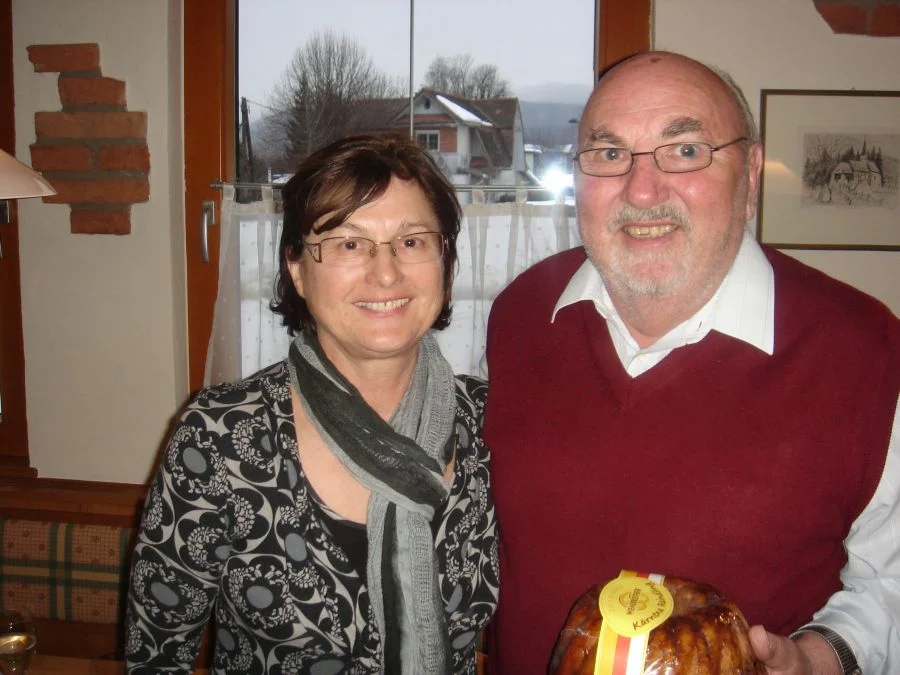 Die Zweitplazierten#Brigitte Bahr und#Siegfried Gössler