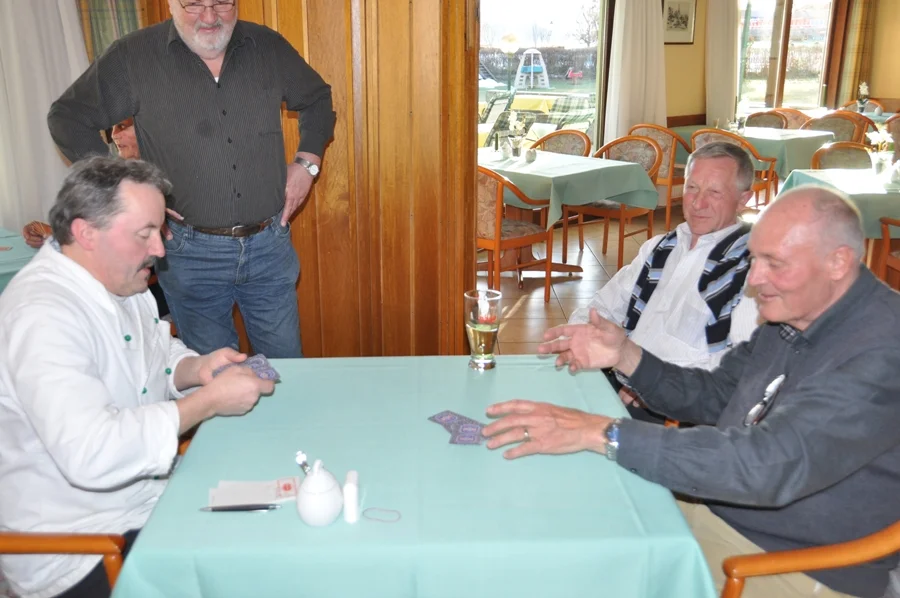 Spiel um den dritten Platz#Günter Wienerroither mit#Küchenchef