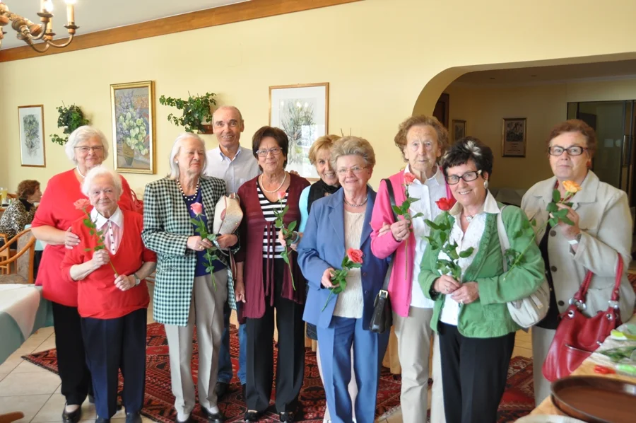 Der Vorstand bei der Verabschiedung