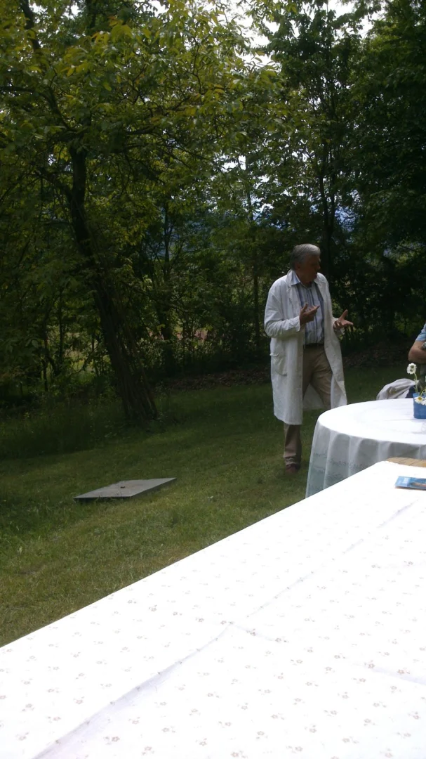 Unser Mitglied Imker ing. Hugo OlivaI