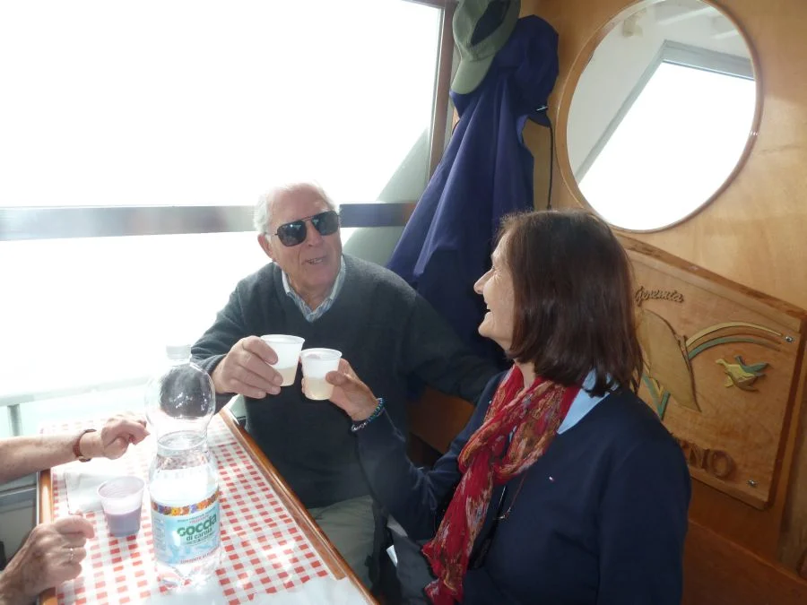 aber der Wein hat auch hier gemundet