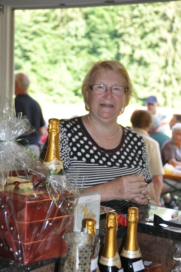 Nicht nur Poldi Deketh sondern auch die meisten Senioren freuten sich über#die gewonnenen Beste