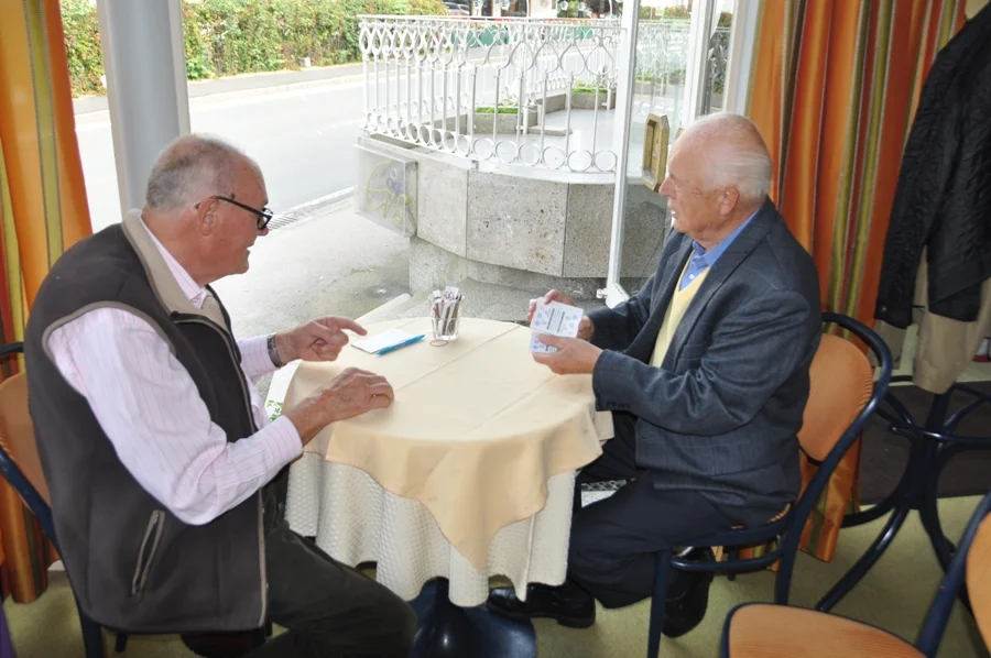 Dir. Franz Bukovschek und Günter Wienerroither