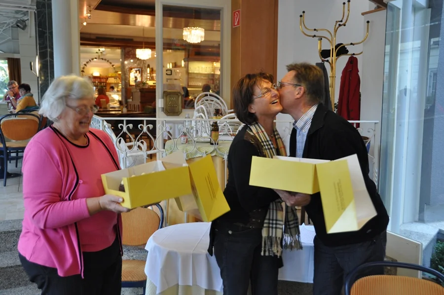 Ein Küsschen in Ehren....