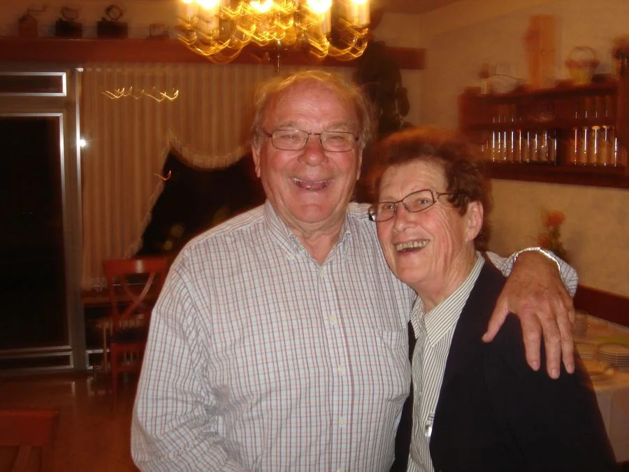 Otto Weihs mit Rosi Prüller