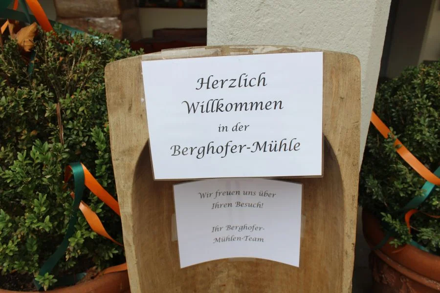 Besuch in der#Getreide-und Ölmühle#+Berghofer-Mühle+