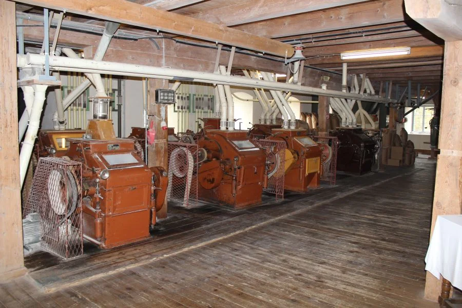 Teil der Getreidemühle