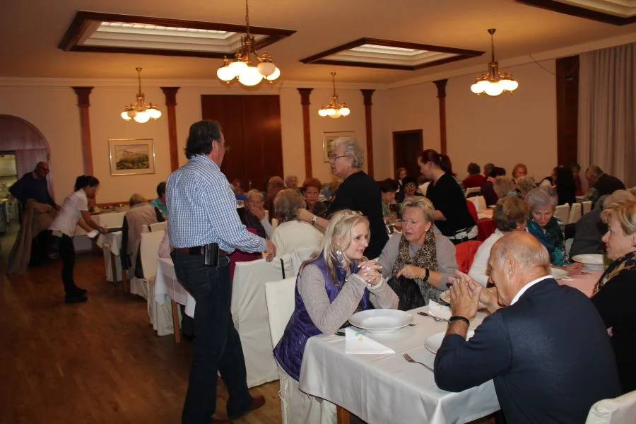 Das Mittagessen hat allen gemundet