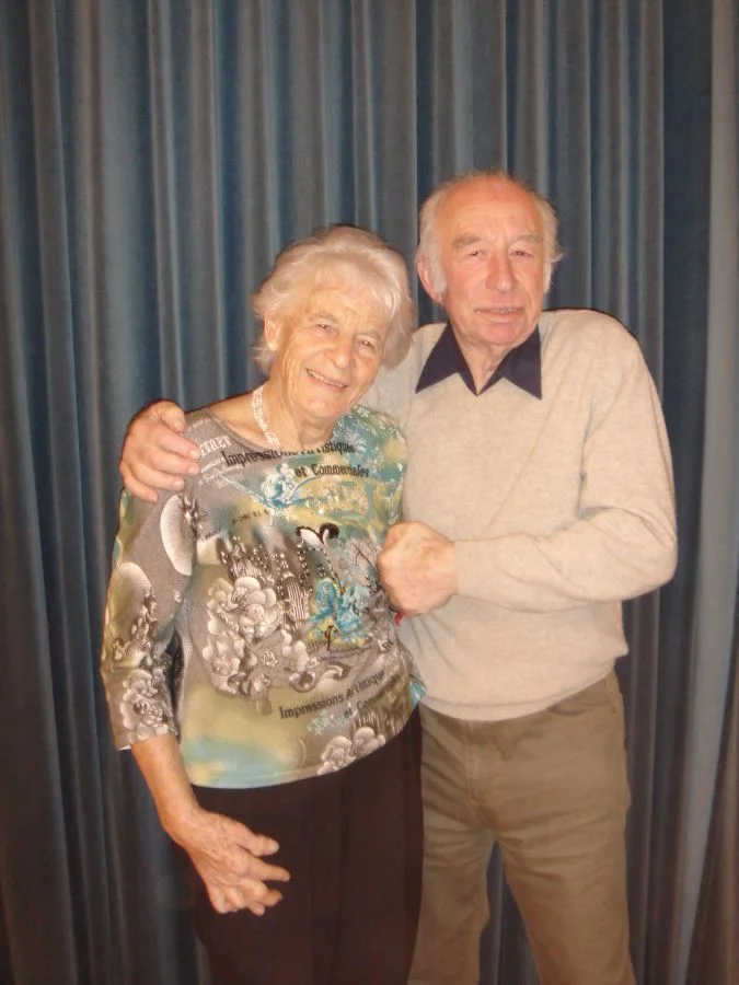 Elisabeth und Raimund Wiegele#das älteste Tanzpaar des SB