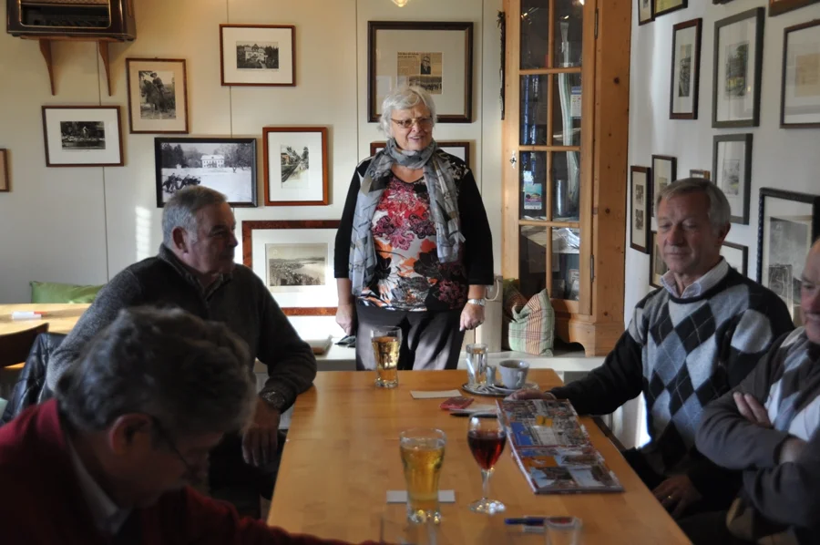 Begrüßung durch die Obfrau#Heidi Wienerroither