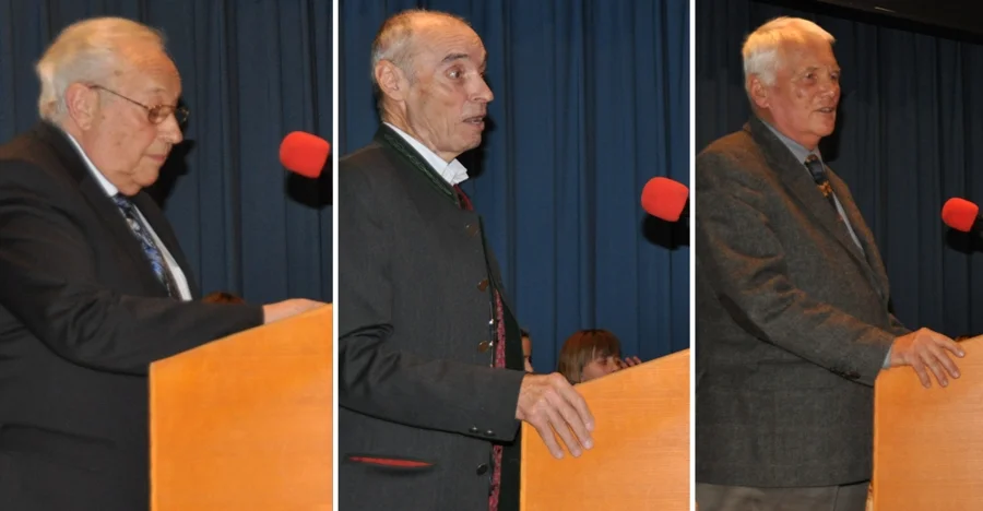 Ing. Günter Hrubesch#Vzbgm. Alfred Walter#Bez.Obmann Carsten Johannsen