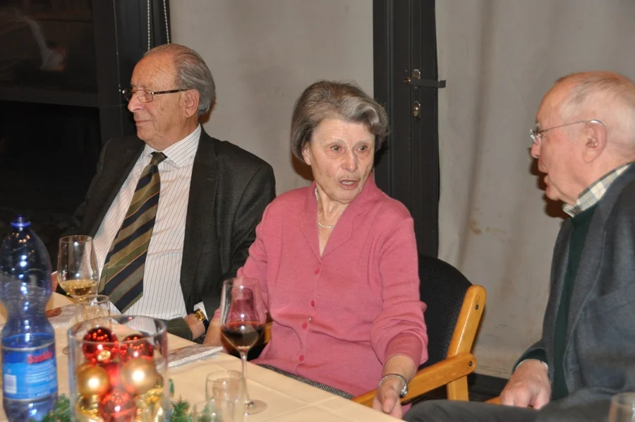 Susanne und Gustav Csaky#mit Neumitglied Ernst Rencher