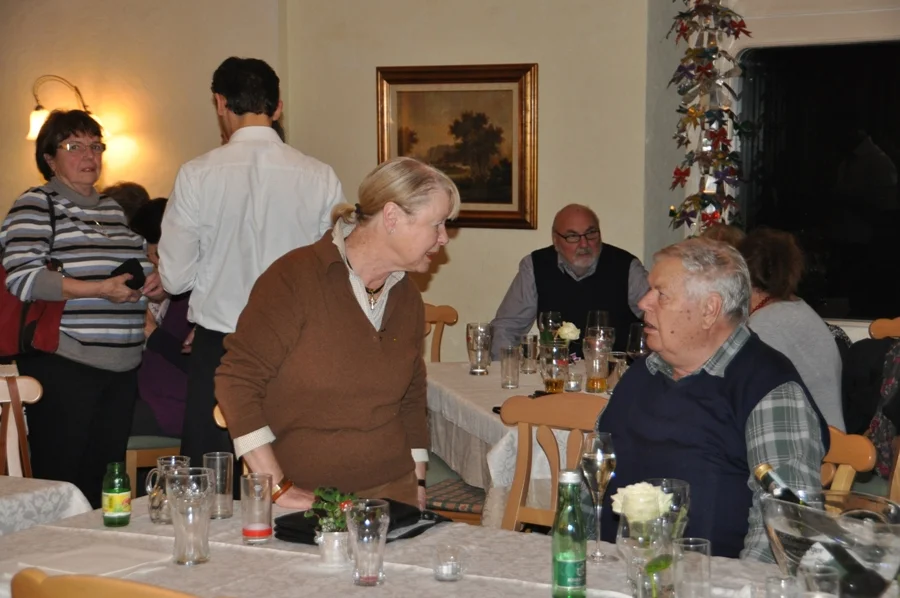 Ein +ernstes+ Gespräch Willi Pickert und Ingrid Kienberger