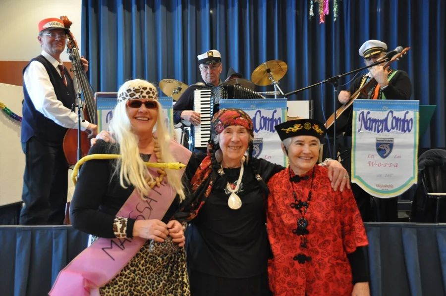 Fasching der Senioren ist ja so fein