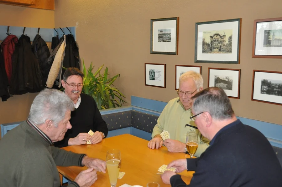 Seppi Wienerroither mit Partner#Peter Benz wurden Dritte