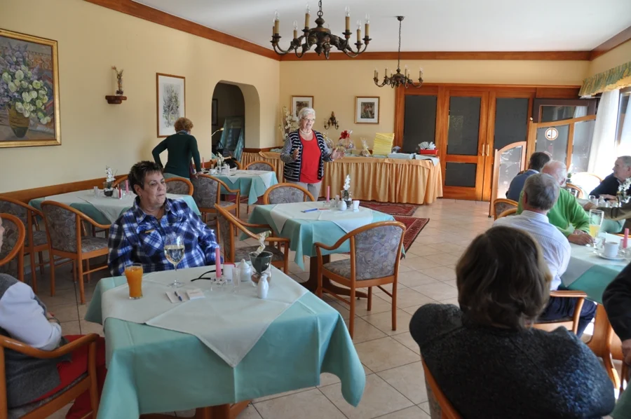 Begrüßung durch die Obfrau #Heidi Wienerroither