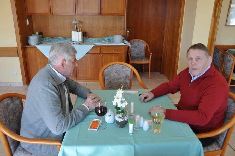 Adolf Daniel mit Werner Eiper