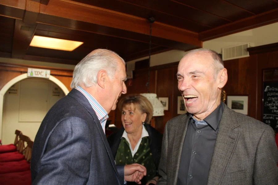 Vzbgm. Alfred Walter ist natürlich auch unter den Gratulanten