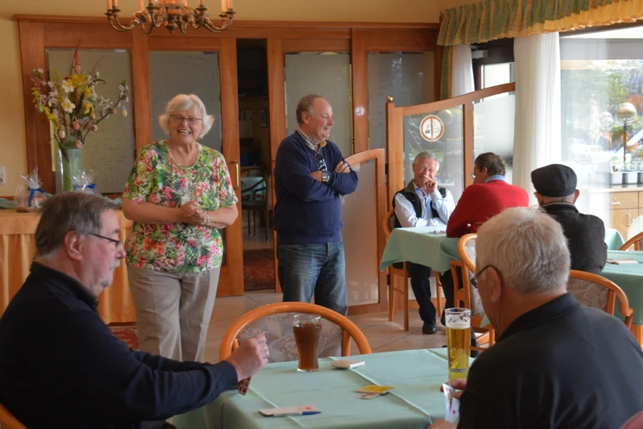 Begrüßung und Auslosung#der Spielpartner