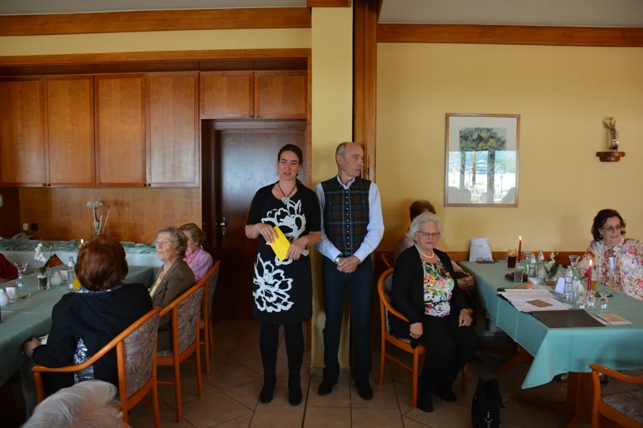 Mag. Silvia Häuls-Benz und Vzbgm.#Alfed Walter mit Grußworten