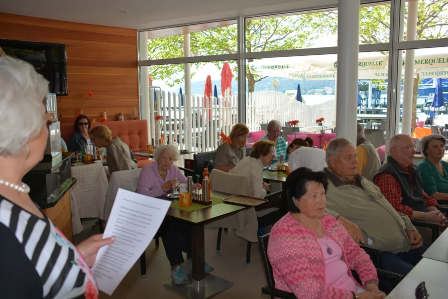 Auch die Neugestaltung des Rondeaus am Landspitz wurde bewundert